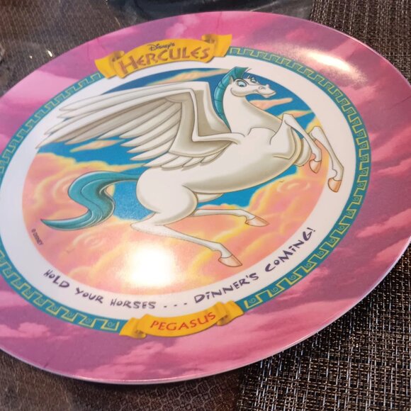 McDonald's Other - Set of 6 MCDONALD'S 1997 DISNEY'S HERCULES COLLECTIBLE MELAMINE PLATE
